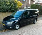 Volkswagen Caddy Maxi 2.0 TDI  dsg koelwagen, Auto's, Bestelauto's, Stof, Volkswagen, Zwart, Diesel