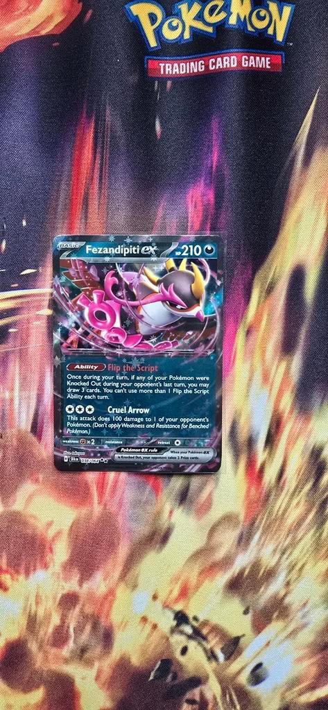 Fezandipiti EX 038/064 - NM, Hobby en Vrije tijd, Verzamelkaartspellen | Pokémon, Zo goed als nieuw, Losse kaart, Ophalen of Verzenden