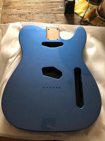 Telecaster body” Metallic blue” Elzen newww beschikbaar voor biedingen