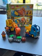 Duplo rupsband graafmachine (10812) - incl doos en boekje, Kinderen en Baby's, Speelgoed | Duplo en Lego, Ophalen of Verzenden