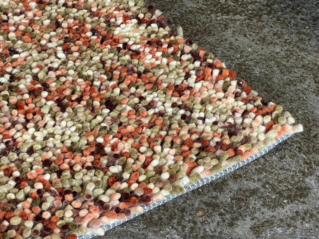 Brink en Campman Dots Pumpkin tapijt 140 x 200, Ophalen, Grijs, Rechthoekig, Nieuw