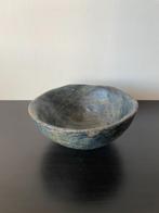Vintage Studio Raku Rustieke Aardewerken Kom Wabi Sabi, Antiek en Kunst, Ophalen of Verzenden
