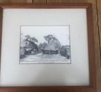 2 prenten Aalden Hoes van Hol-An, Orvelte boerderij Vos, Ophalen of Verzenden