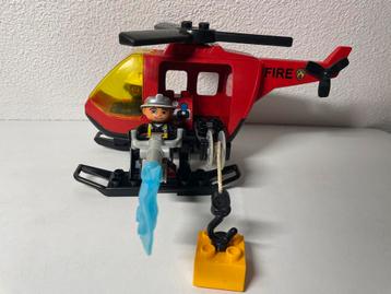 Duplo 4967 Brandweerhelikopter beschikbaar voor biedingen