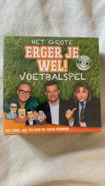 Het grote erger je wel voetbalspel. Met Gijp, Genee, Derksen, Drie of vier spelers, Ophalen of Verzenden, Nieuw, Identity Games