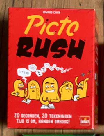 Nieuw: Goliath Picto Rush - Kaartspel - Tekenspel beschikbaar voor biedingen