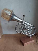 Lamp van tuba, Huis en Inrichting, Lampen | Tafellampen, Ophalen of Verzenden, Zo goed als nieuw, Minder dan 50 cm