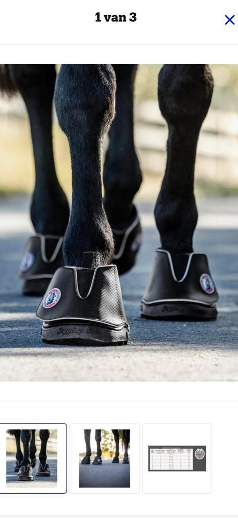 Hoefschoenen equine fusion active maat 12, Dieren en Toebehoren, Paarden en Pony's | Beschermers, Zo goed als nieuw, Ophalen of Verzenden