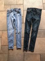 Zwarte jeans / spijkerbroek maat 36/38, Gedragen, W28 - W29 (confectie 36), Ophalen of Verzenden, Denim Co