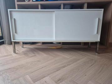 Dressoir / TV Meubel hoogglans wit - afm.150 x 74 x 38