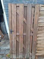 Tuinpoort met slot, Tuin en Terras, Ophalen, Zo goed als nieuw, Draaipoort, 150 tot 200 cm