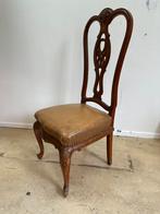 Stoel - vintage - queen Ann stijl - chippendale stijl, Antiek en Kunst, Ophalen
