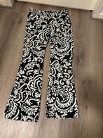 Bewerkte broek lady day maat l zwart met wit, Lady Day, Zwart, Ophalen of Verzenden, Zo goed als nieuw