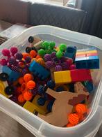 Grote doos met divers constructie speelgoed, Kinderen en Baby's, Speelgoed | Bouwstenen, Ophalen, Gebruikt, Overige merken