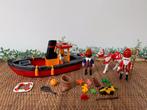 Playmobil stoomboot met Sinterklaas, paard en piet., Kinderen en Baby's, Speelgoed | Playmobil, Ophalen of Verzenden