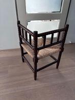 rieten hoekstoeltje, Antiek en Kunst, Antiek | Meubels | Stoelen en Banken, Ophalen