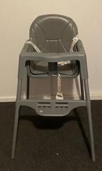 Puck kinderstoel mat grijs met kussen, Kinderen en Baby's, Kinderstoelen, Ophalen, Gebruikt, Gordel(s)