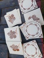 2m2 oude wandtegels, 2 motieven, Ophalen