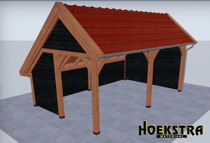Complete Douglas Kapschuur 8x4m, Tuin en Terras, Overkappingen, Nieuw, Overige typen, Ophalen