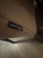 Taupe Eetstoelen van Dubbelman Design 6 stuks, Bruin, Ophalen of Verzenden, Zo goed als nieuw, Vier