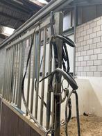 Leren hoofdstel, Dieren en Toebehoren, Paarden en Pony's | Hoofdstellen en Tuigage, Ophalen, Gebruikt, Dressuur