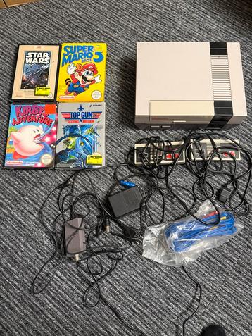 Nintendo NES (8-bit) Console + Games beschikbaar voor biedingen