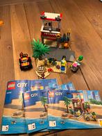 Lego City Strandreddingspost 60328, Kinderen en Baby's, Speelgoed | Duplo en Lego, Ophalen of Verzenden, Zo goed als nieuw, Complete set