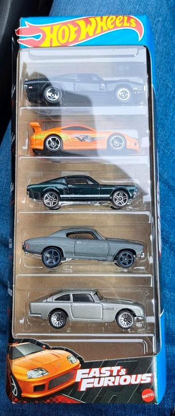 Hot Wheels fast & furious 5-pack