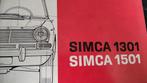 SIMCA 1301,1501 instructieboekje igst, Ophalen of Verzenden
