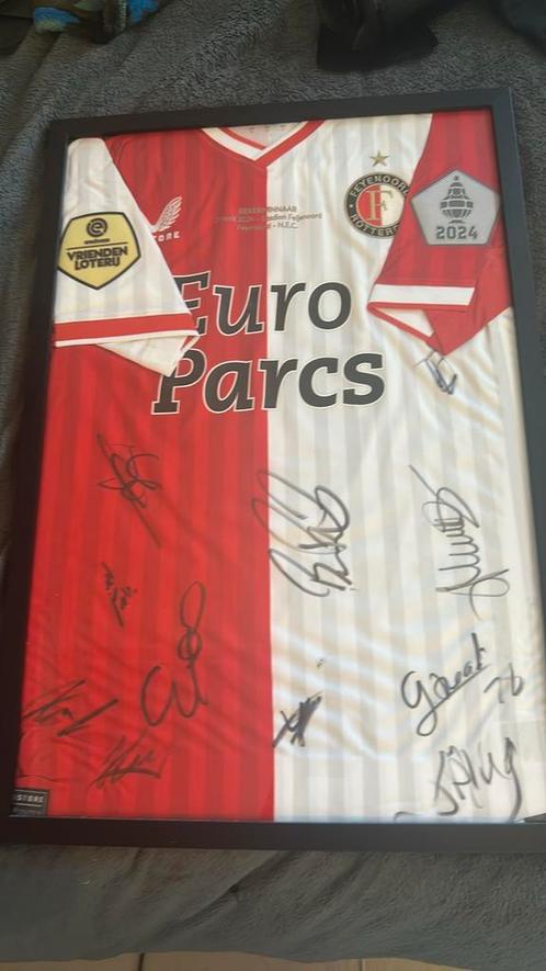 Feyenoord shirt met handtekeningen, Sport en Fitness, Voetbal, Zo goed als nieuw, Shirt, Ophalen of Verzenden