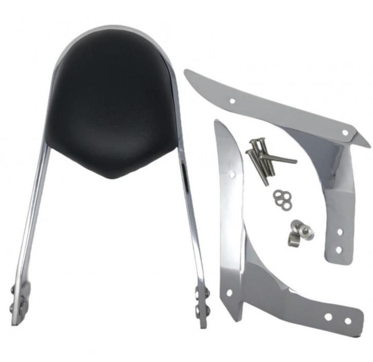 Sissybar "Wide" Compleet Chroom - Yamaha XVS 1300 Custom, Motoren, Accessoires | Overige, Nieuw, Ophalen of Verzenden