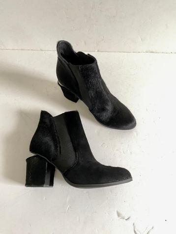 i576 Ponche maat 40 lage laarsjes enkel-laarzen schoenen hak beschikbaar voor biedingen