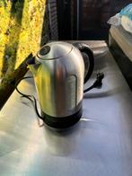 Waterkoker, RVS, Witgoed en Apparatuur, Waterkokers, 1 tot 2 liter, Ophalen of Verzenden, Gebruikt, Rvs