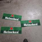 3 x barmat Heineken, Ophalen of Verzenden, Zo goed als nieuw, Heineken