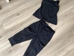 Studio Anneloes travelstof capri m top l net een jumpsuit, Kleding | Dames, Maat 38/40 (M), Studio Anneloes, Zwart, Ophalen of Verzenden