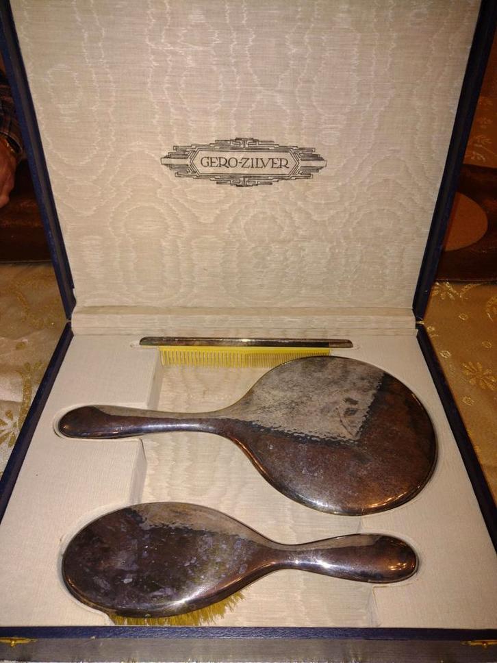 Gero Zilmeta Kapset jaren 30, Antiek en Kunst, Antiek | Goud en Zilver, Zilver, Ophalen of Verzenden