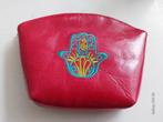 Portemonnee nieuw echt leer met 2 ritsjes rood, Sieraden, Tassen en Uiterlijk, Portemonnees, Ophalen of Verzenden, Nieuw, Rood