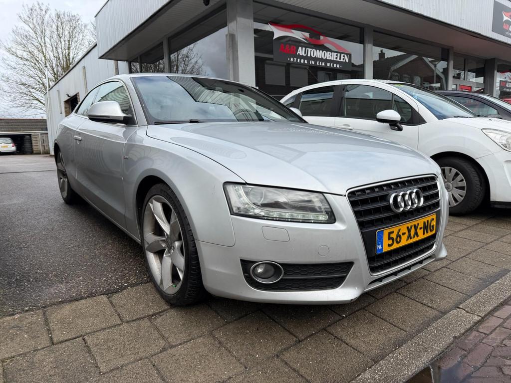 Audi A5 Coupé 3.2 FSI S-LINE, Auto's, Audi, 4 stoelen, Bedrijf, 1470 kg, Zilver of Grijs