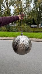 Zilveren Bol Hanglamp, Ophalen, Gebruikt, Metaal, Minder dan 50 cm