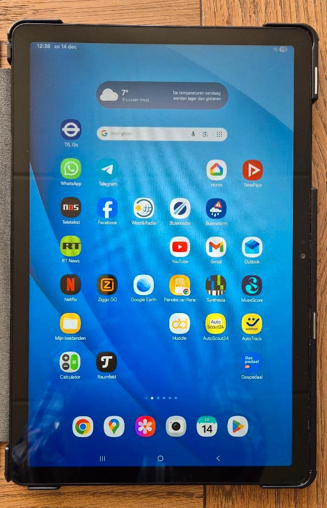Samsung Galaxy tablet A9+  128 Gb, Computers en Software, Android Tablets, Gebruikt, Wi-Fi, 11 inch, 128 GB, Gps, Uitbreidbaar geheugen