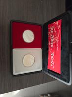 Zilveren Herdenkingsset De Meer - Arena Amsterdam, Postzegels en Munten, Munten | Nederland, Setje, Koningin Beatrix, Zilver, Overige waardes