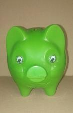 Spaarvarken Spaar en Voorschotbank Surhuisterveen.(Groen), Verzamelen, Spaarpotten, Ophalen of Verzenden, Gebruikt, Steen, Aardewerk of Keramiek