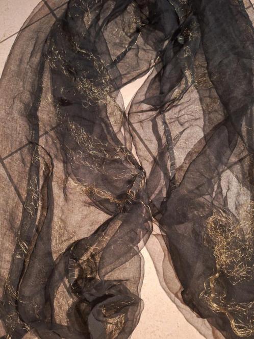 Annette Görtz jurk met sjaal, Kleding | Dames, Gelegenheidskleding, Zo goed als nieuw, Overige typen, Maat 42/44 (L), Zwart, Verzenden