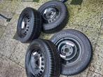 Semperit 4 Winterbanden met velg speed-grip 195/65 R 15 T, Ophalen, Gebruikt
