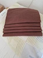 5 mooie bruine place mats, Ophalen of Verzenden