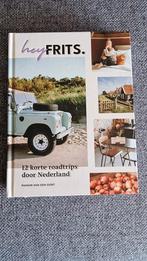 Manon van den Oort - Hey Frits. 12 roadtrips door Nederland, Overige merken, Fiets- of Wandelgids, Ophalen of Verzenden, Manon van den Oort