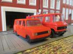 Ford Transit Mk.2 Bus - Herpa brandweer gemodificeerd, Ophalen of Verzenden, Zo goed als nieuw, Auto, Herpa