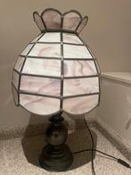 Vintage Tiffany Stijl Lamp, Ophalen, Gebruikt, Glas, 50 tot 75 cm