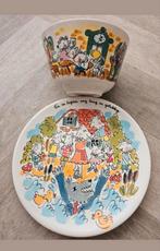 Blond Amsterdam efteling de wolf&de 7 geitjes 2 set, Huis en Inrichting, Ophalen, Blond Amsterdam, Nieuw, Bord(en)