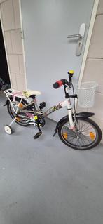Kinderfiets, Ophalen, Loekie Foxy lady, 18 inch, Handrem